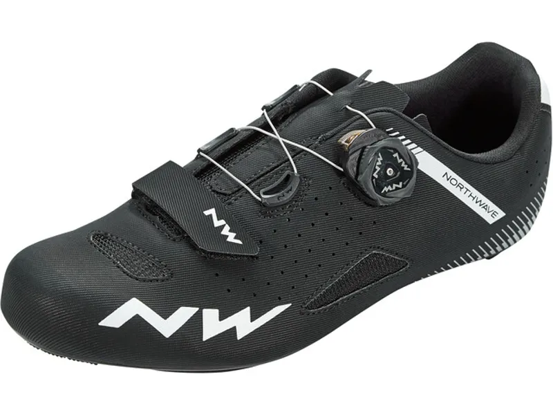NORTHWAVE CORE PLUS BLACK AND WHITE 44
